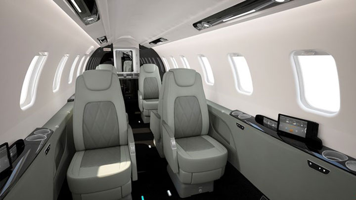 Learjet 75 Jet Interior